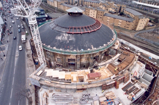 Roundhouse Aerial View - 9 March 2005