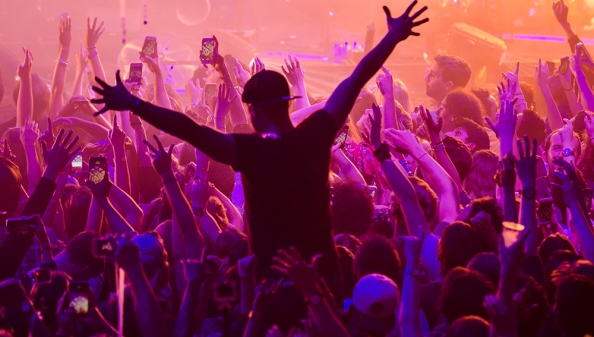 Shot of the Roundhouse crowd