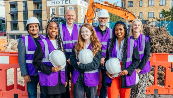 Groundbreaking ceremony for Roundhouse's new creative centre © Nici Eberl.jpg
